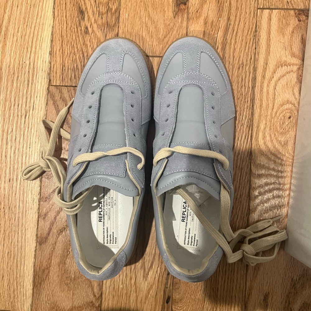 Maison Margiela Replica Leather/Suede Sneakers 
38 EU 7.5/8 US
